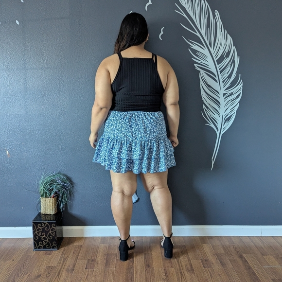 Shein Ruffle Wrap Skirt - Picture 5 of 9